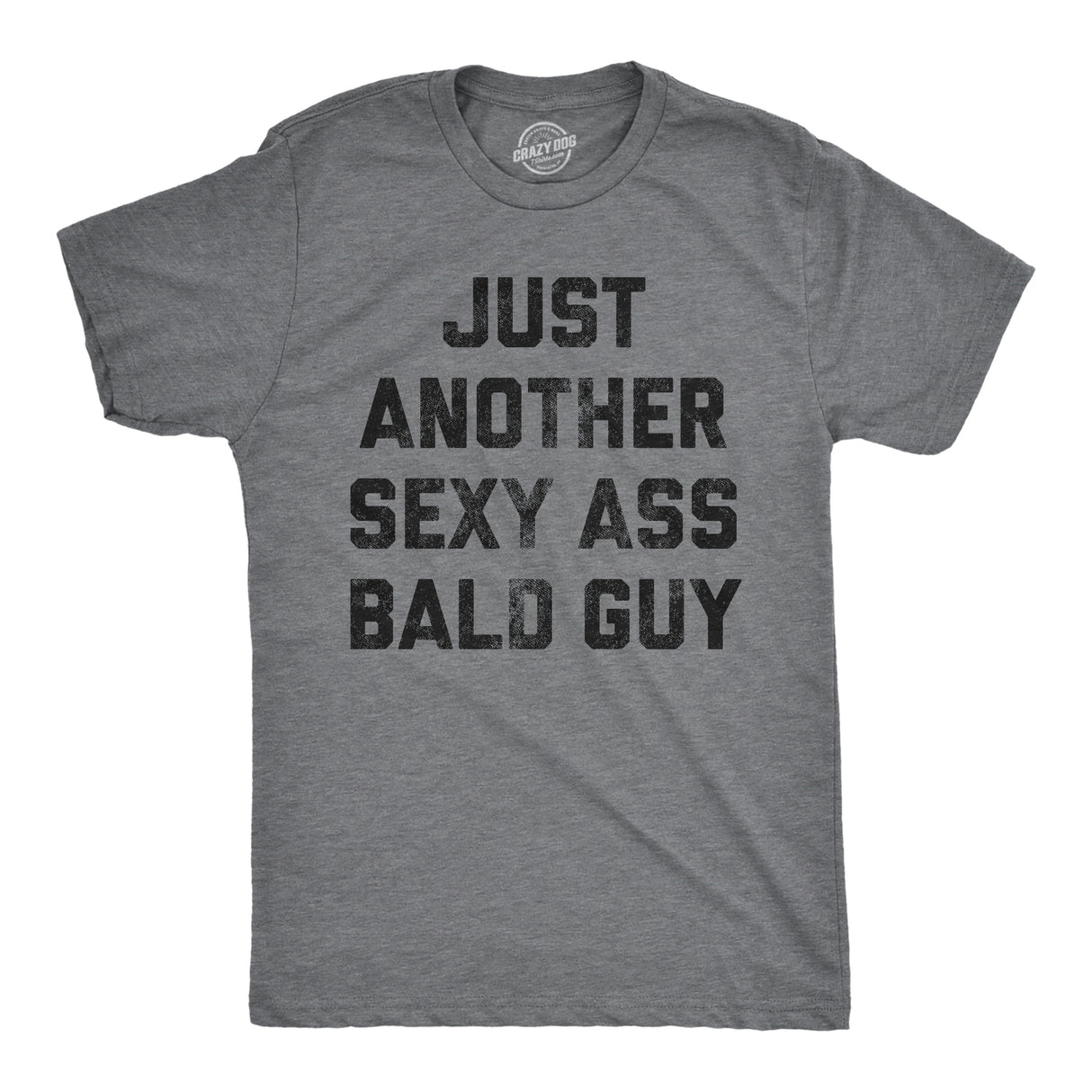 Mens Just Another Sexy Bald Guy T shirt Funny Sarcastic Hair Graphic Novelty Tee