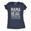 Womens Mama Bear Definition Tshirt Funny Mothers Day Gift Best Mom Novelty Tee