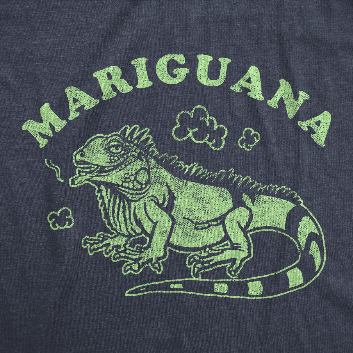 Mens Mariguana Tshirt Funny 420 Marijuana Iguana Pot Weed Graphic Novelty Tee
