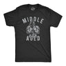 Mens Middle Aged Tshrirt Funny Sarcastic Birthday Over The Hill Medieval Knight Tee