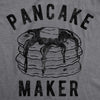 Mens Pancake Maker Tshirt Funny Breakfast Food Syrup Cute Morning Novelty Tee