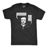 Mens Poe Boy Tshirt Funny Edgar Allan Poe Author Literature Rock Lyrics Queen Tee