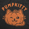 Womens Pumpkitty Tshirt Funny Halloween Pumpkin Crazy Cat Lady Kitty Novelty Tee