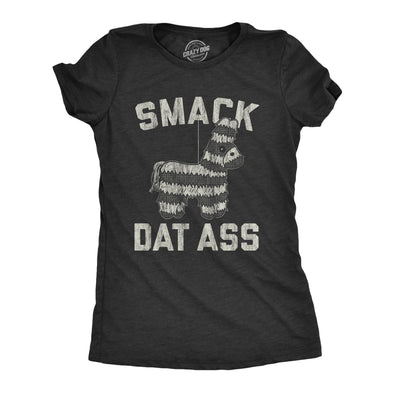 Womens Smack Dat Ass Tshirt Funny Donkey Pinata Cinco De Mayo Party Graphic Tee
