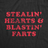 Youth Stealin Hearts And Blastin Farts Tshirt Hilarious Relationship Bathroom Humor Graphic Tee