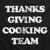 Thanksgiving Cooking Team Cookout Apron Funny Turkey Day Dinner Chef Kitchen Smock
