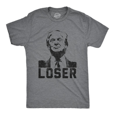 Mens Trump Loser T shirt Funny US Politics Presidential Election Lost Graphic Tee