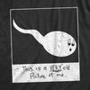 Mens This Is A Very Old Picture Of Me Tshirt Funny Sarcastic Sperm Graphic Tee