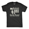 Mens Weekend Forecast Mostly Stoned With A Chance Of Horny Tshirt Funny 420 Sex Tee