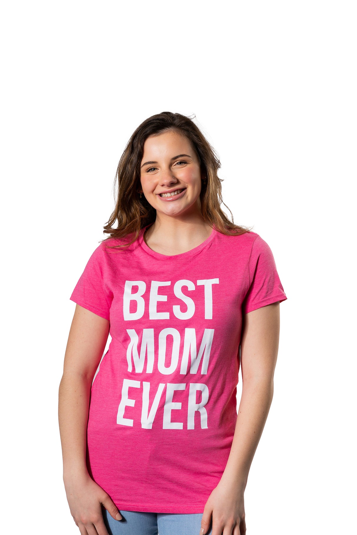 Womens Best Mom Ever T shirt Funny Mama Gift Mothers Day Cute Life Saying Tees