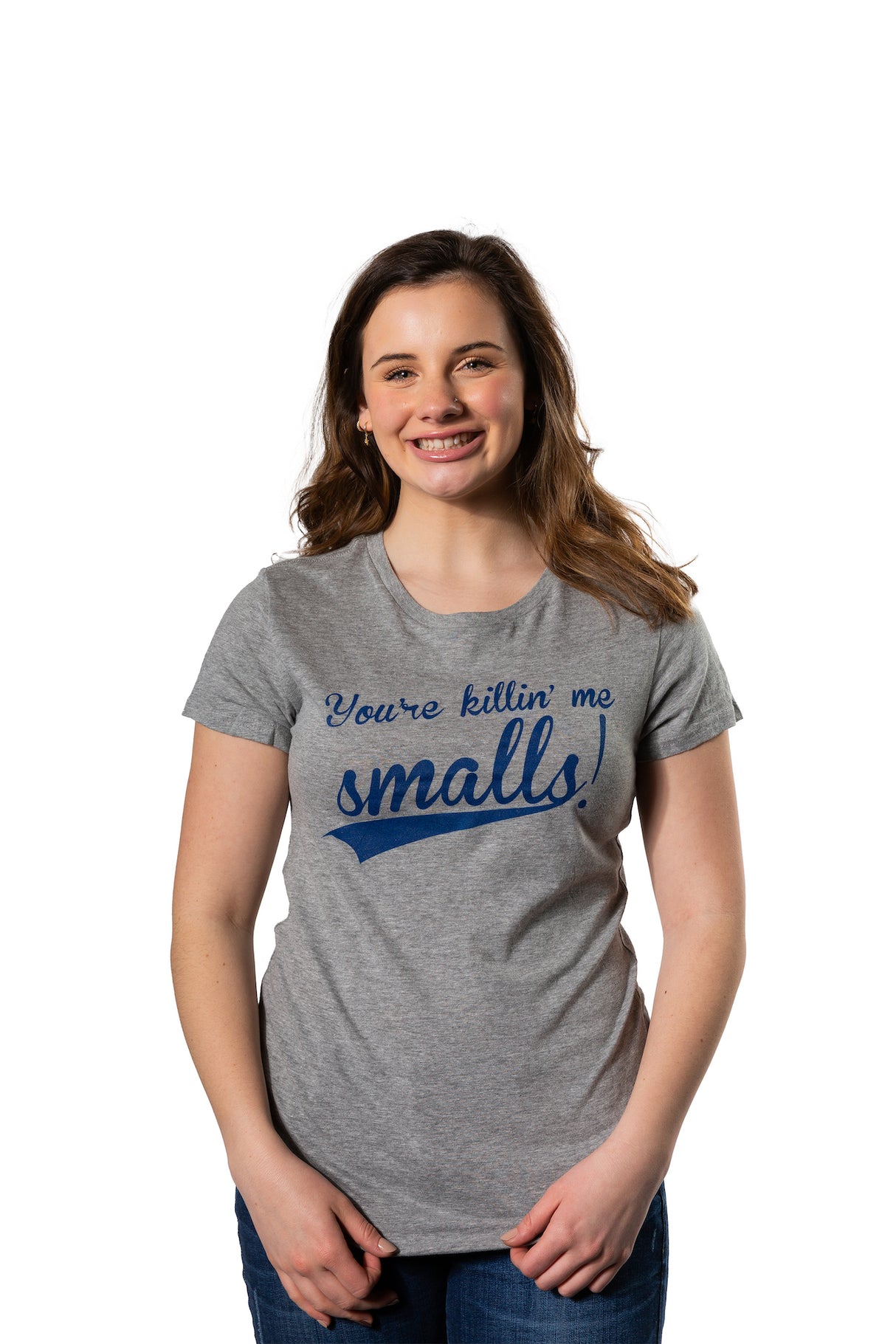 Womens Youre Killing Me Smalls T shirt Funny Baseball Shirt Cool Novelty Tees