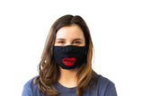 Big Lips Face Mask Funny Kiss Novelty Graphic Nose And Mouth Covering