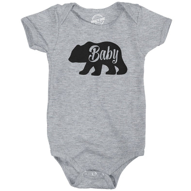 Baby Bear Funny Infant Shirts Cute Boy Girl Newborn Creeper for Family Bodysuit