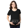 Maternity Baby Element Funny Announcement T Shirt Cool Pregnant Top