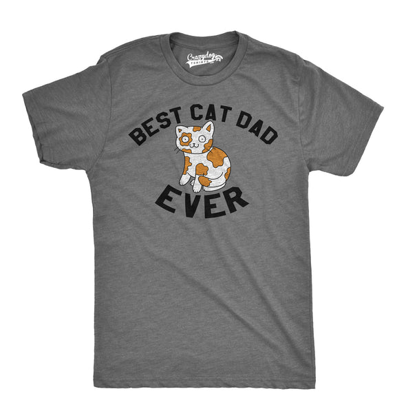 Best Cat Dad Ever Men's Tshirt