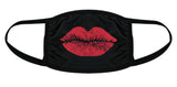 Big Lips Face Mask Funny Kiss Novelty Graphic Nose And Mouth Covering