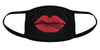 Big Lips Face Mask Funny Kiss Novelty Graphic Nose And Mouth Covering