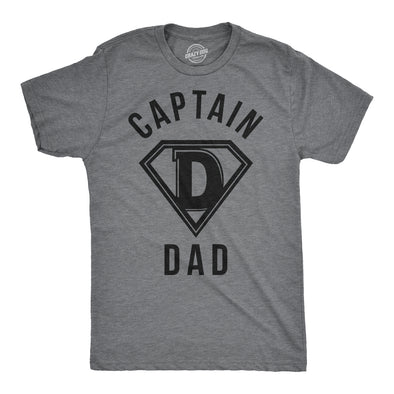 Captain Dad Men's Tshirt