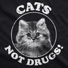 Cats Not Drugs Men's Tshirt