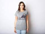 Womens Auntiesaurus T Shirt Funny Kids Gift for Aunt Cute Graphic Dinosaur Top