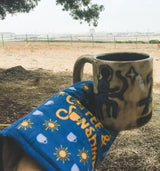 Coffee And Sunshine Oven Mitt Cute Morning Breakfast Baking Graphic Novelty Kitchen Glove