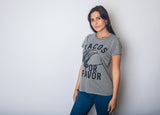 Womens Tacos Por Favor Tshirt Funny Spanish Tee For Ladies