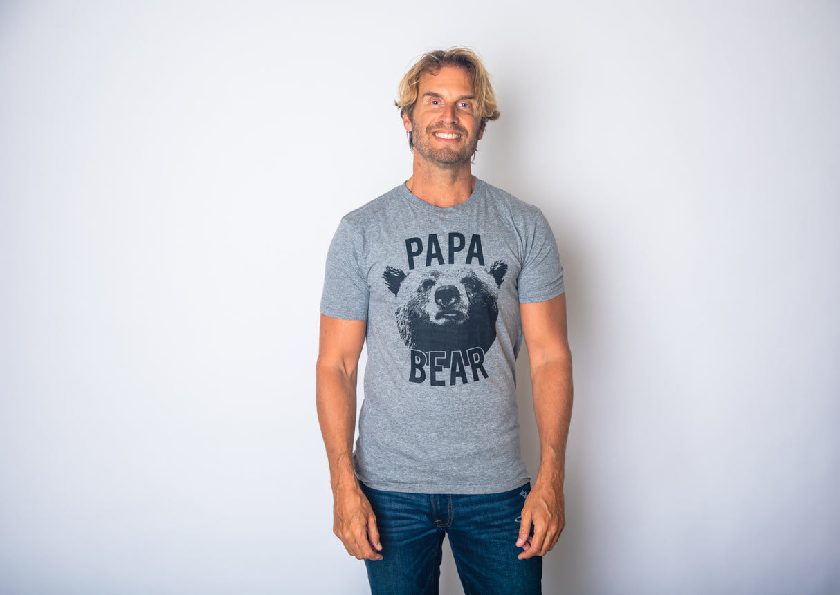 Papa Bear Men's Tshirt