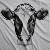 Womens Ask Me About My Cow Funny Farm Animal Dairy Flip Up T shirt