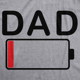 Dad Battery Low Men's Tshirt