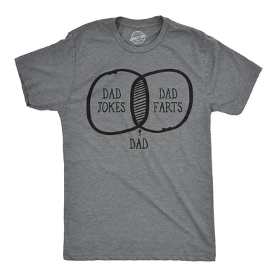 Dad Jokes Dad Farts Men's Tshirt