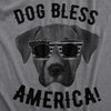 Dog Shirt Dog Bless America Shirt Funny 4th of July Patriotic Clothes For Puppy