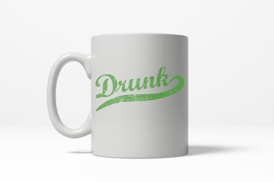 Drunk Athletic Swoosh Funny Coffee Addict Ceramic Drinking Mug  - 11oz