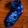 Eat Sleep Fish Necktie Funny Gift For Fishing Lover Father's Day Novelty Tie