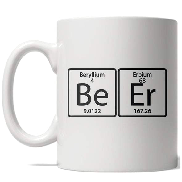 Element Of Beer Mug Funny Drinking Science Coffee Cup - 11oz