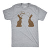 Faceless Chocolate Bunny Men's Tshirt