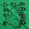 Fa Ra Ra Ra Ra T-Rex Men's Tshirt