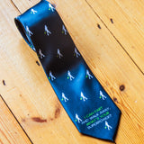 I Can Fart And Walk Away Necktie Funny Neckties for Men Hilarious Farting Tie Mens Novelty Neckties