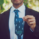 I Can Fart And Walk Away Necktie Funny Neckties for Men Hilarious Farting Tie Mens Novelty Neckties