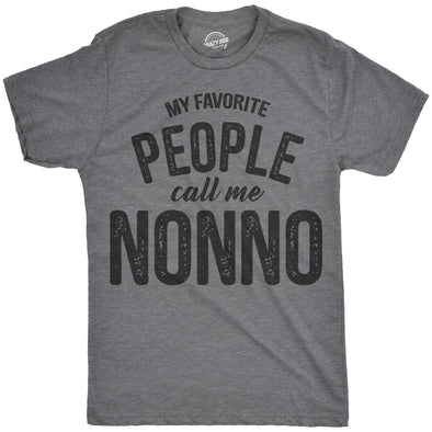 My Favorite People Call Me Nonno Men's Tshirt