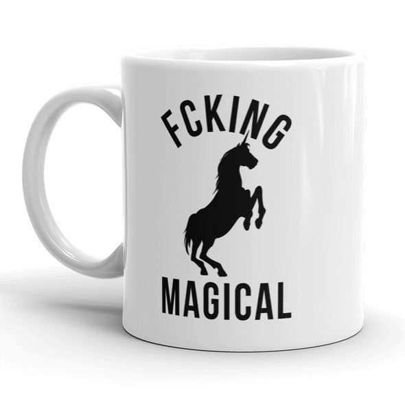 Fcking Magical Mug Funny Mythical Unicorn Horse Coffee Cup - 11oz