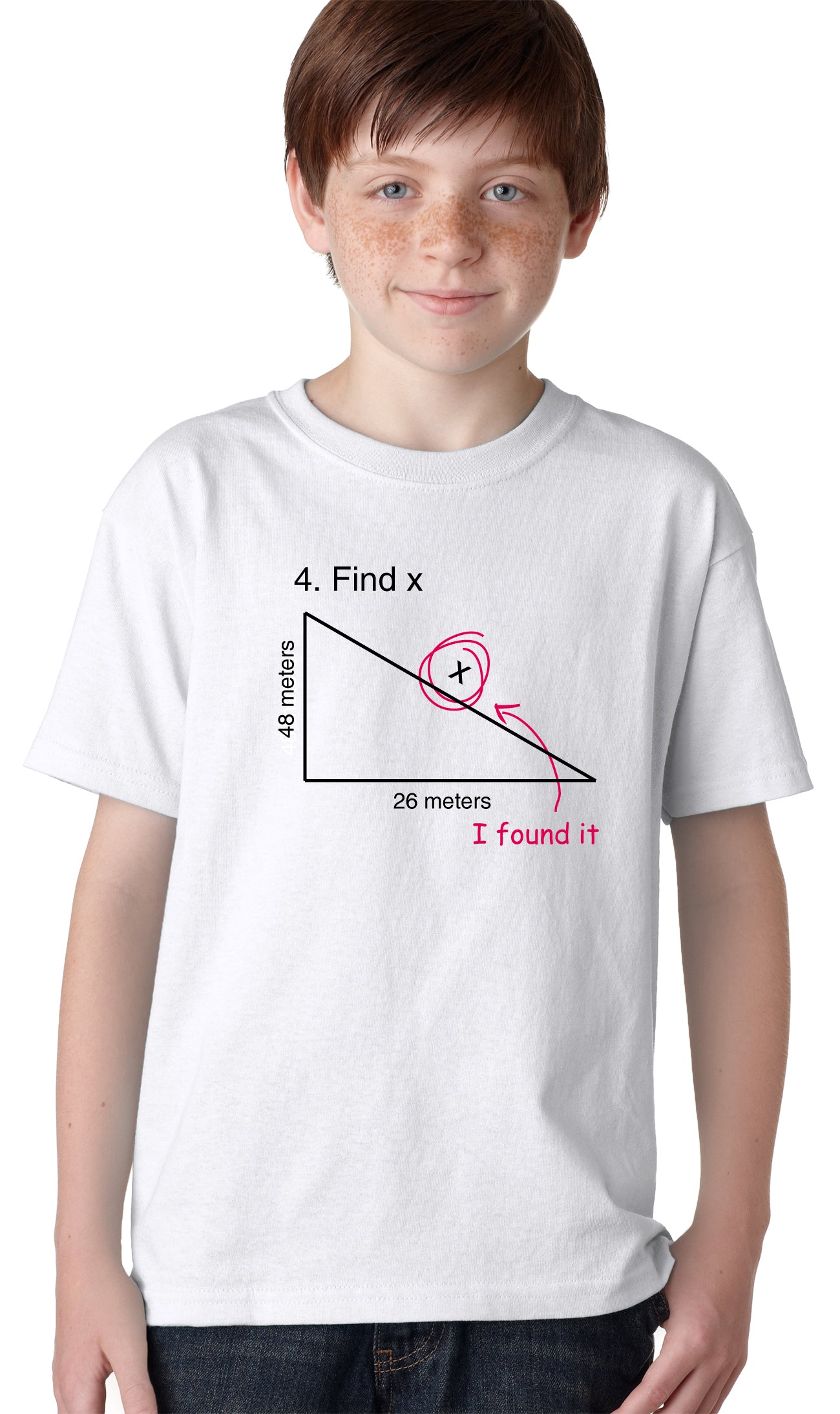 Find X Youth T Shirt Funny Variable Student Classroom Math Teacher Tee Nerdy Shirts