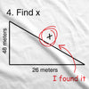 Find X T Shirt Funny Sarcastic Nerdy Math Test Teacher Tee For Women