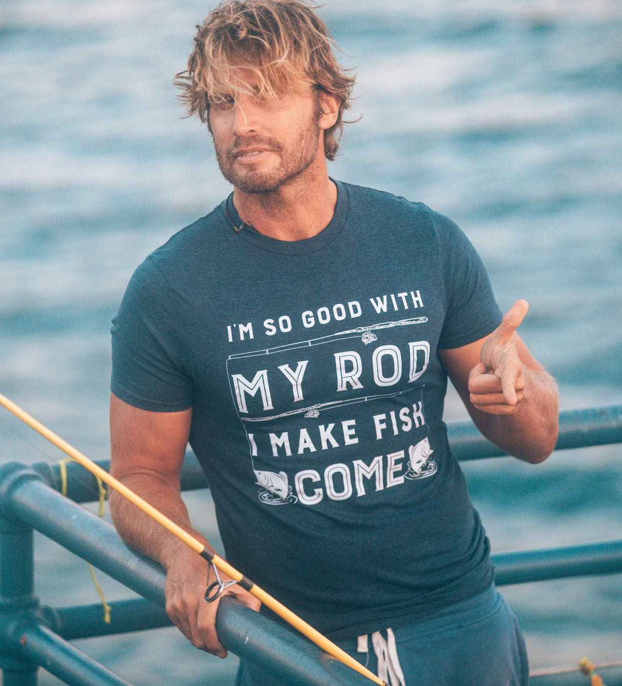 I Make Fish Come Men's Tshirt