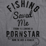 Fishing Saved Me Men's Tshirt