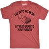 Fitness Burrito Men's Tshirt
