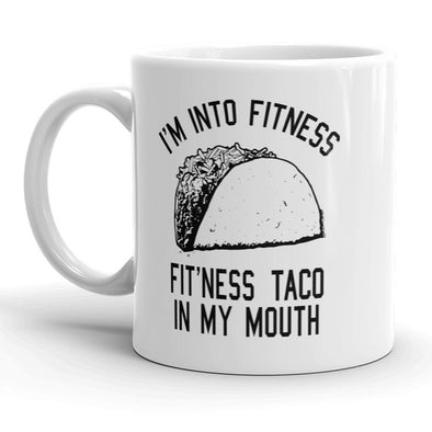 Fitness Taco Mug Funny Workout Health Cinco De Mayo Coffee Cup - 11oz