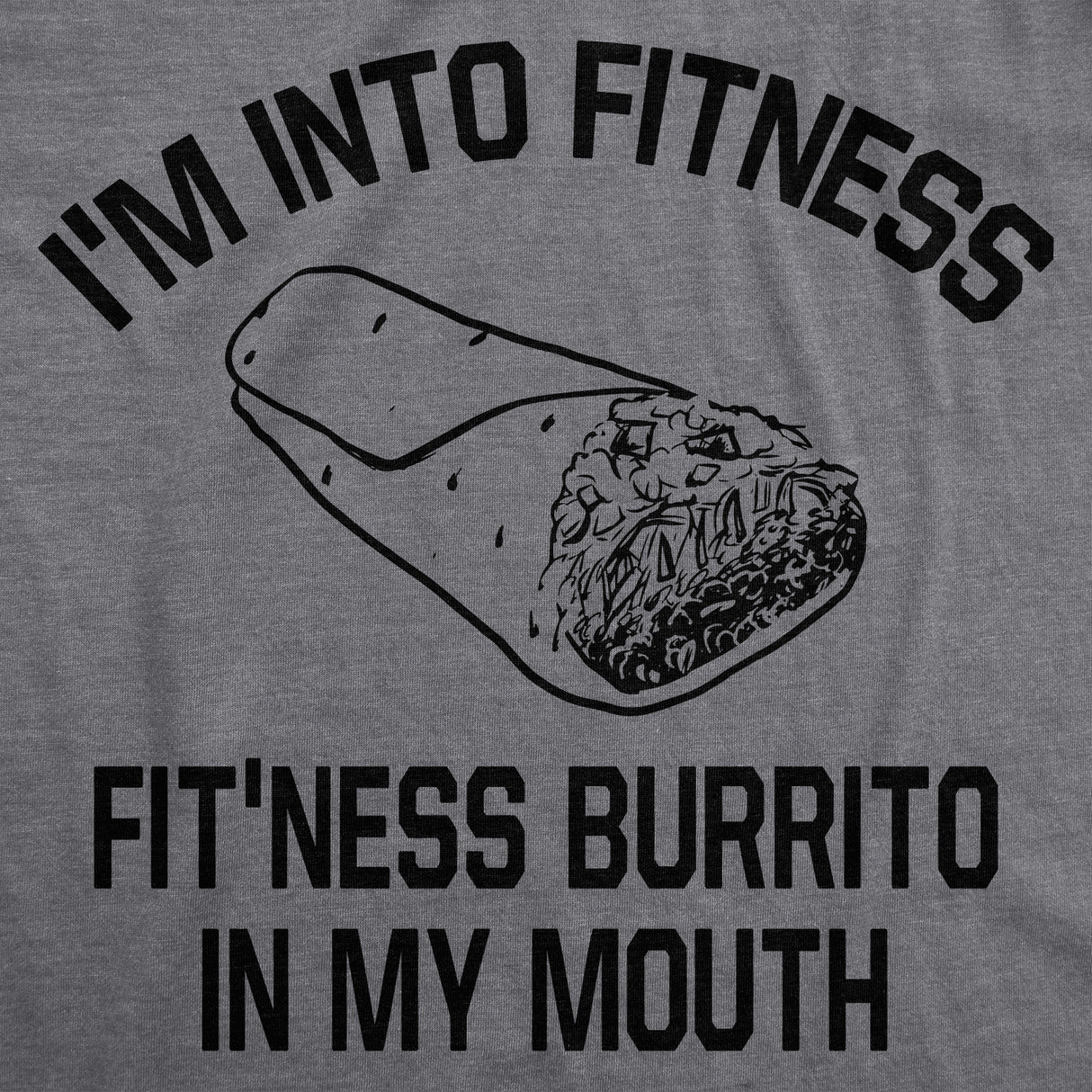 Fitness Burrito Men's Tshirt