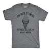 Fitness Ice Cream In My Mouth Men's Tshirt