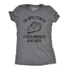 Womens Fitness Pumpkin Pie In My Mouth T shirt Funny Thanksgiving Thankful Turkey Day