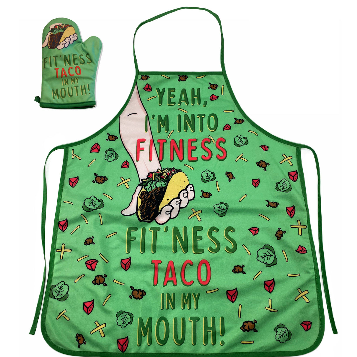 Fitness Taco Oven Mitt + Apron